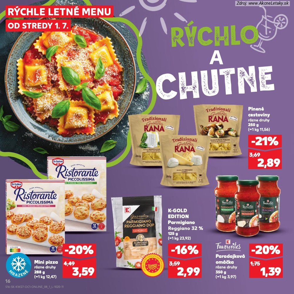 Leták Kaufland (1. 7. - 31. 7. 2026) - strana 16 z 40