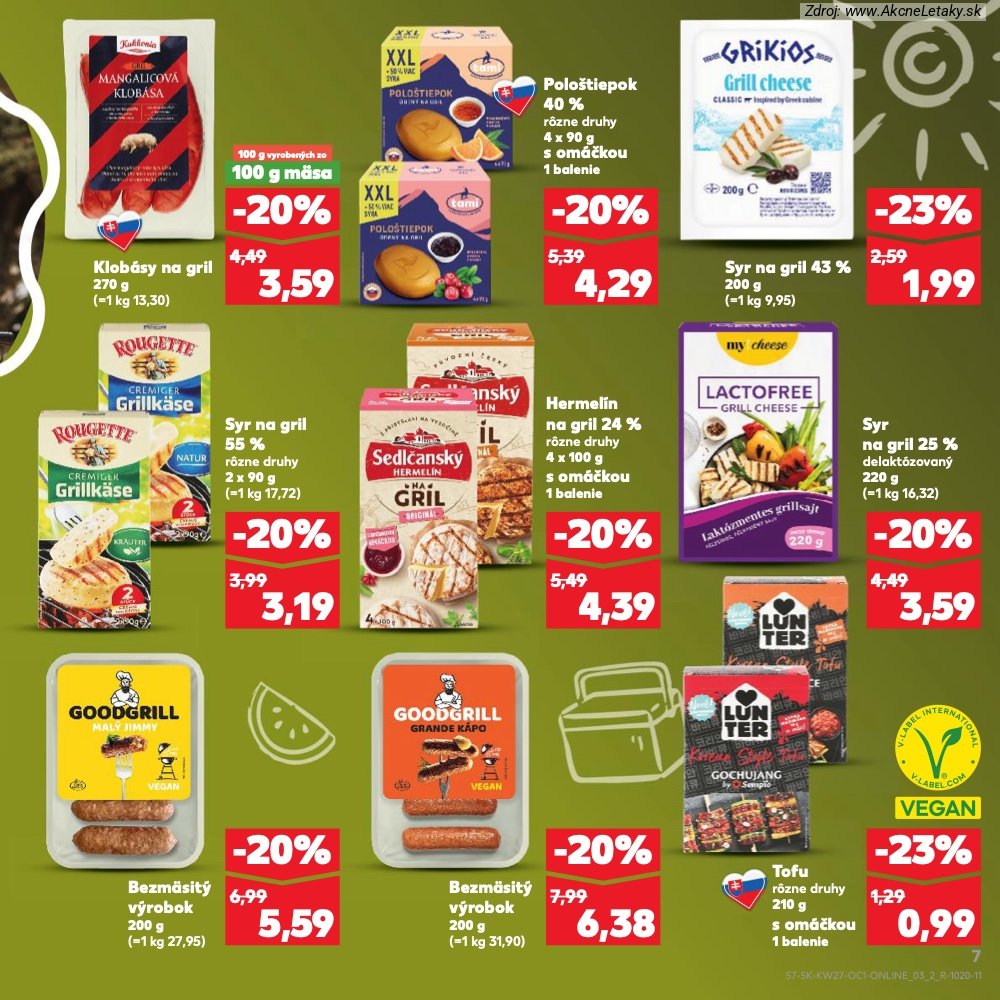 Leták Kaufland (1. 7. - 31. 7. 2026) - strana 7 z 40
