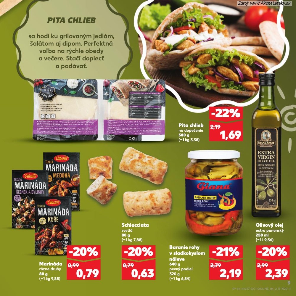 Leták Kaufland (1. 7. - 31. 7. 2026) - strana 9 z 40