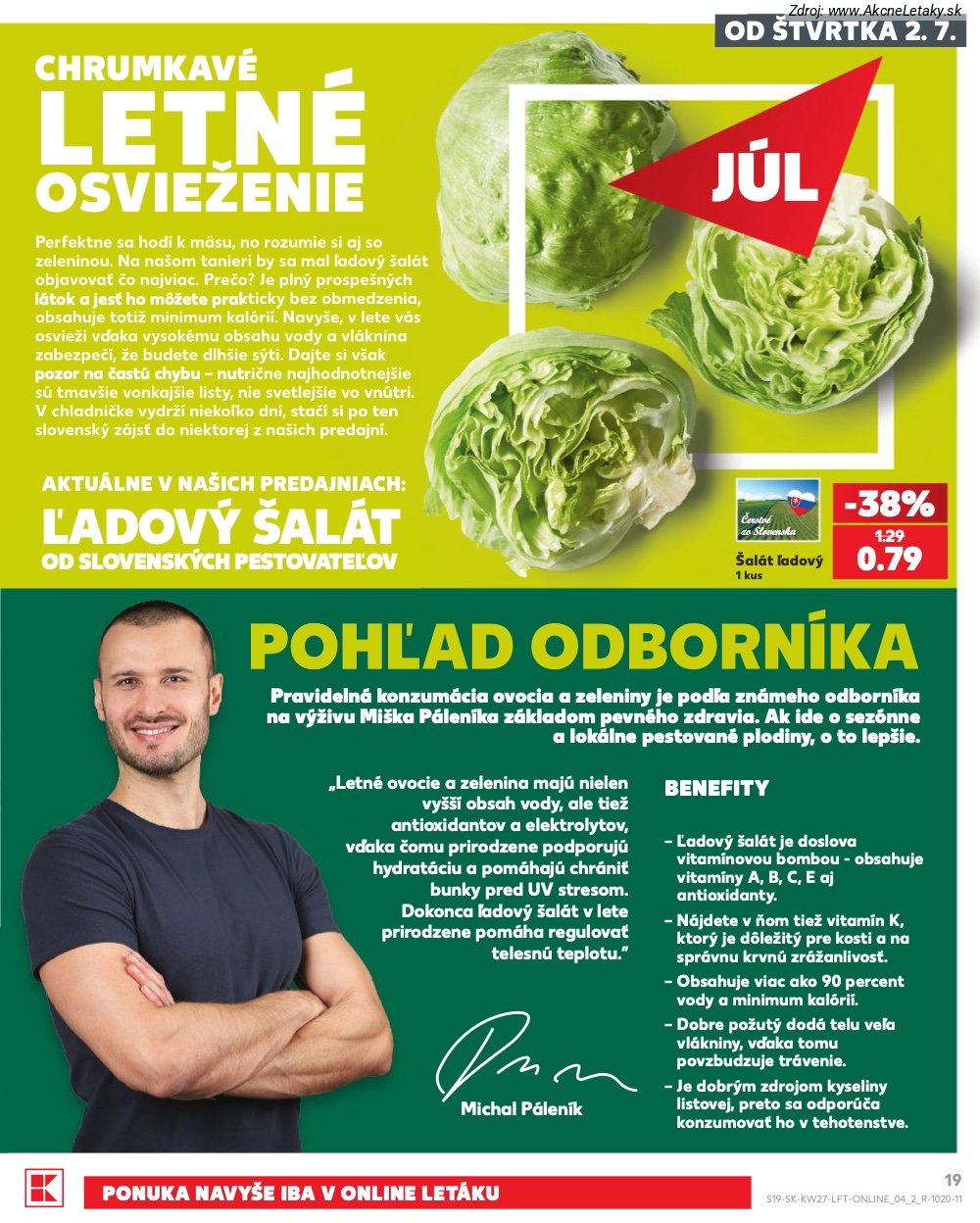 Leták Kaufland (2. 7. - 8. 7. 2026) - strana 19 z 80