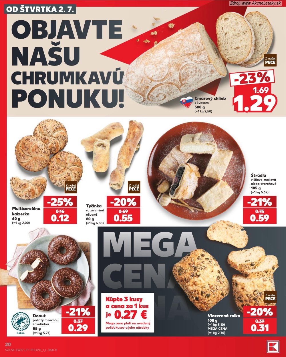 Leták Kaufland (2. 7. - 8. 7. 2026) - strana 20 z 80