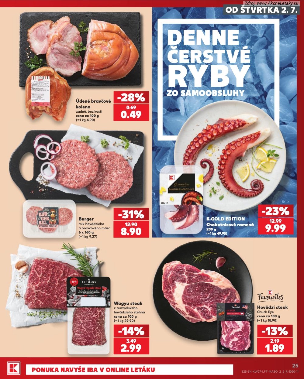 Leták Kaufland (2. 7. - 8. 7. 2026) - strana 25 z 80