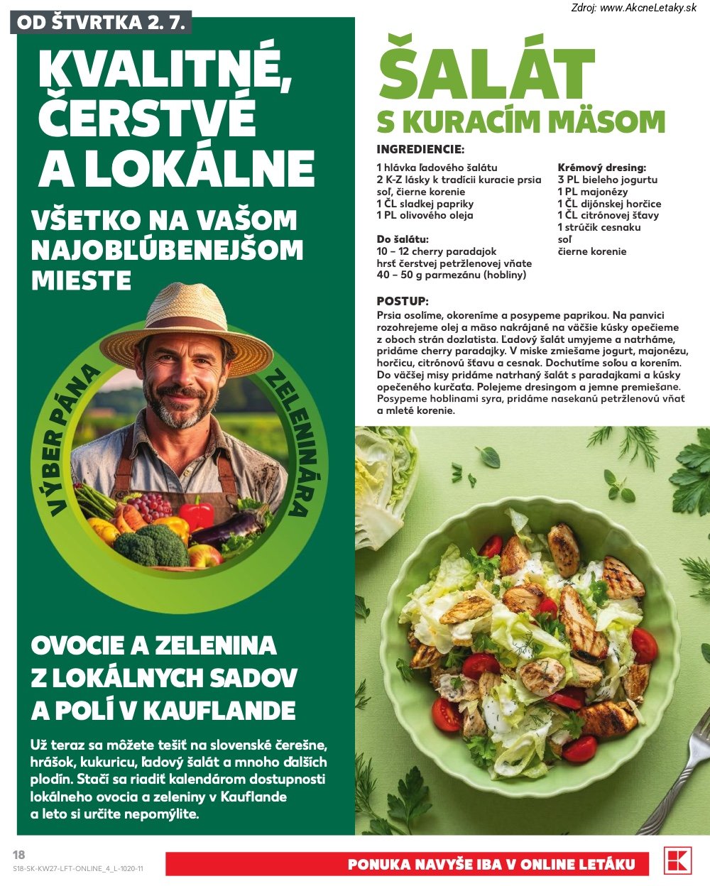 Leták Kaufland (2. 7. - 8. 7. 2026) - strana 18 z 80