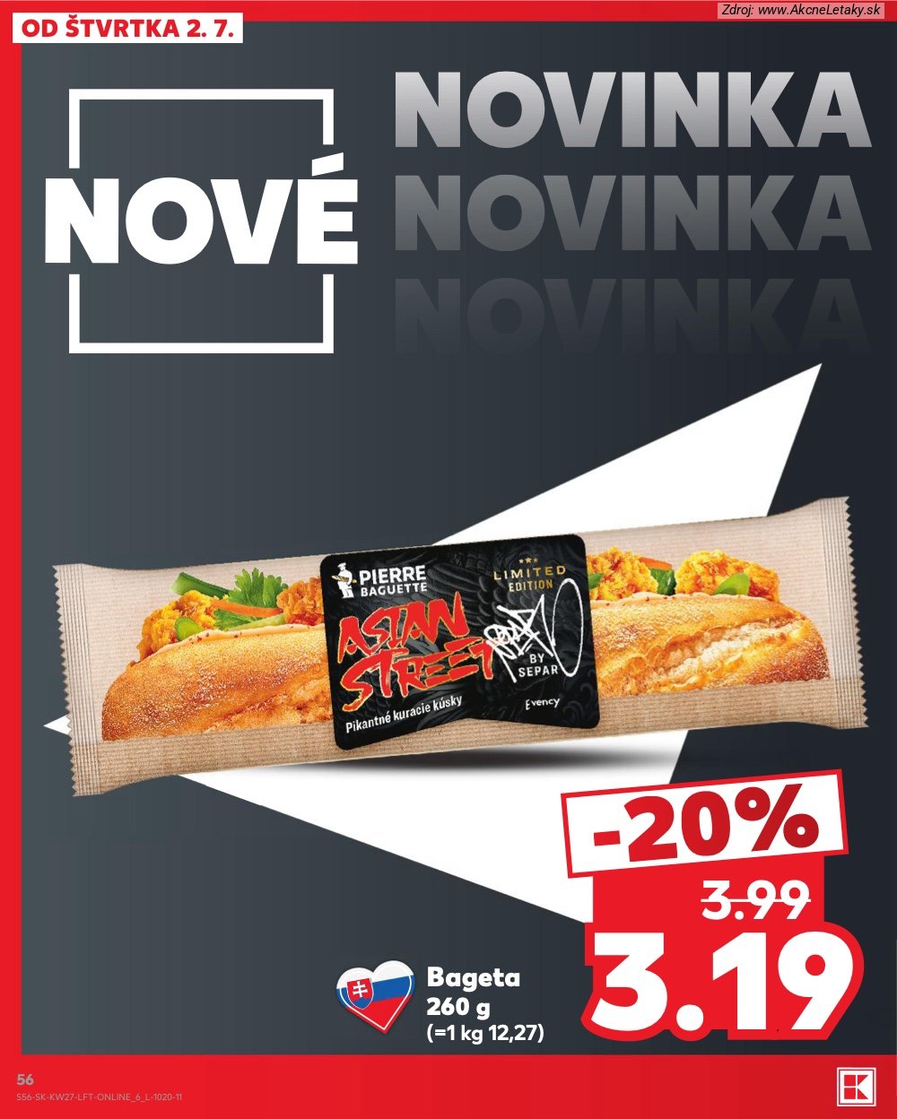 Leták Kaufland (2. 7. - 8. 7. 2026) - strana 56 z 80