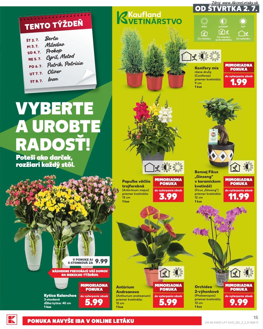 Leták Kaufland (2. 7. - 8. 7. 2026) - strana 15 z 80