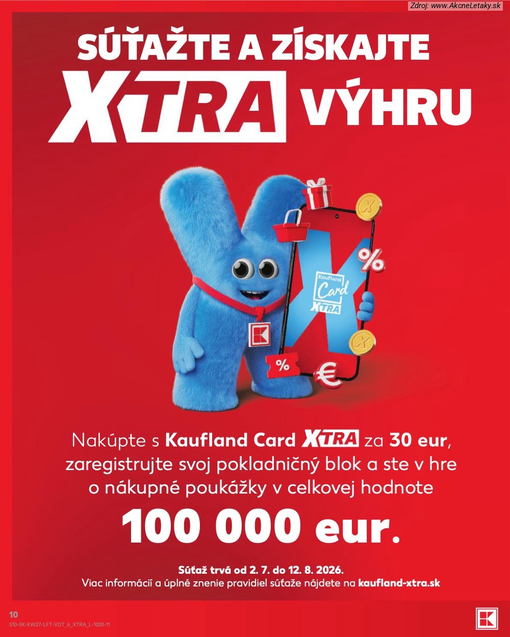 Leták Kaufland (2. 7. - 8. 7. 2026) - strana 10 z 80