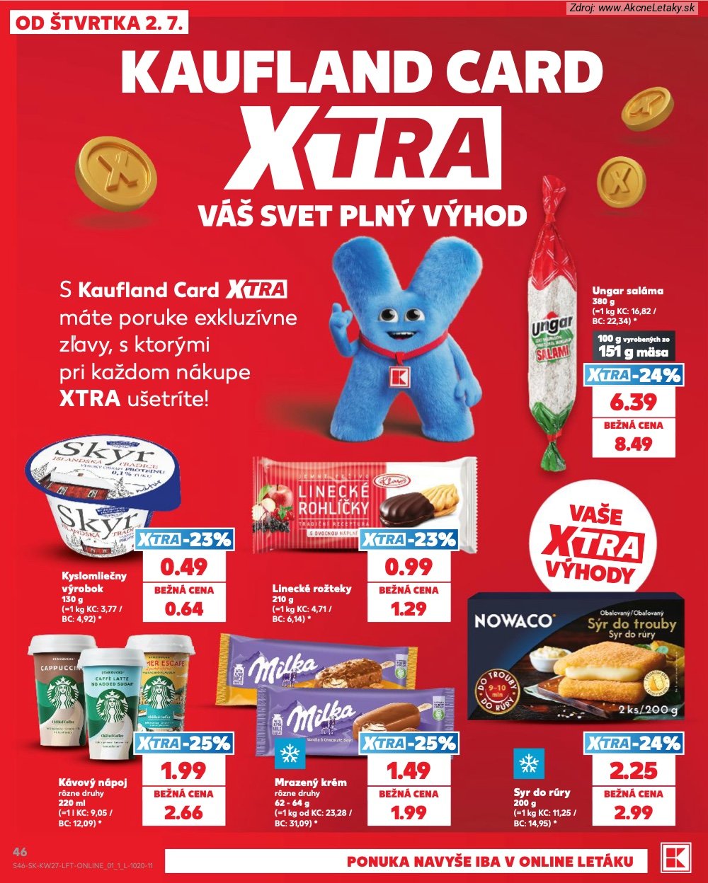 Leták Kaufland (2. 7. - 8. 7. 2026) - strana 46 z 80
