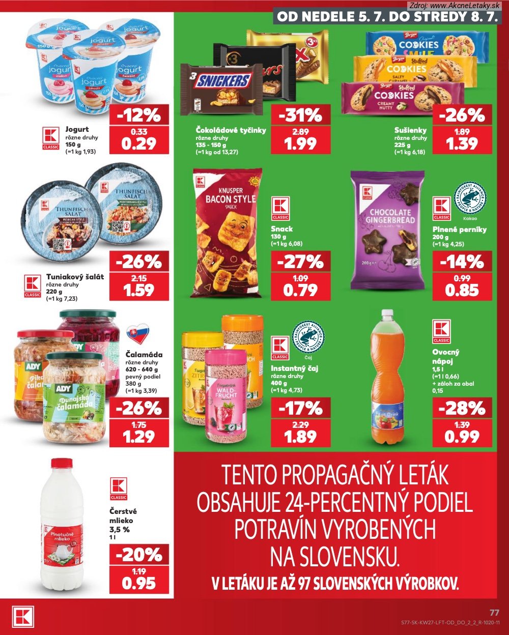 Leták Kaufland - strana 77