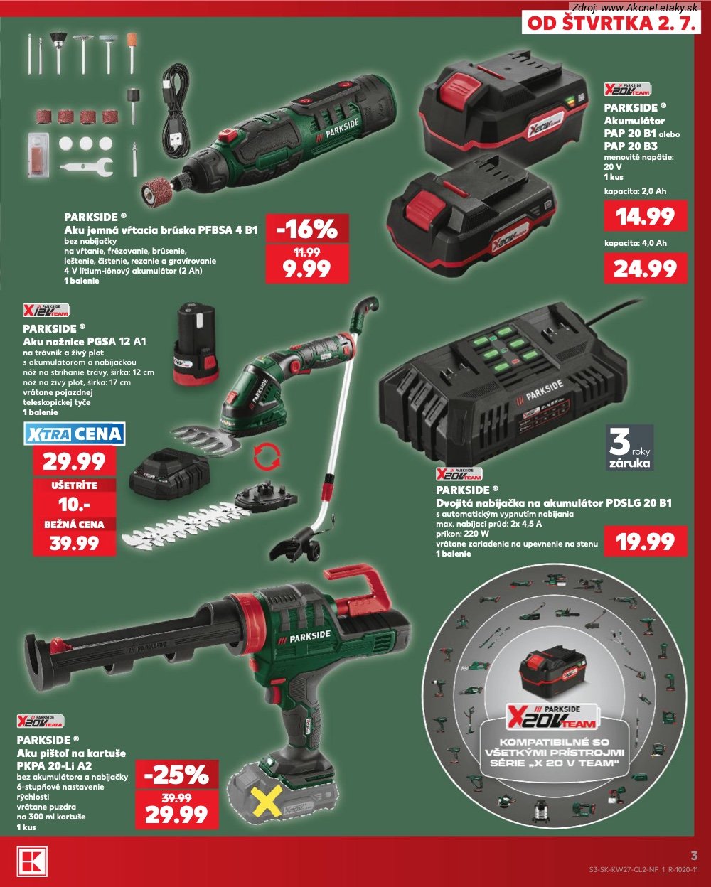 Leták Kaufland (2. 7. - 8. 7. 2026) - strana 3 z 14