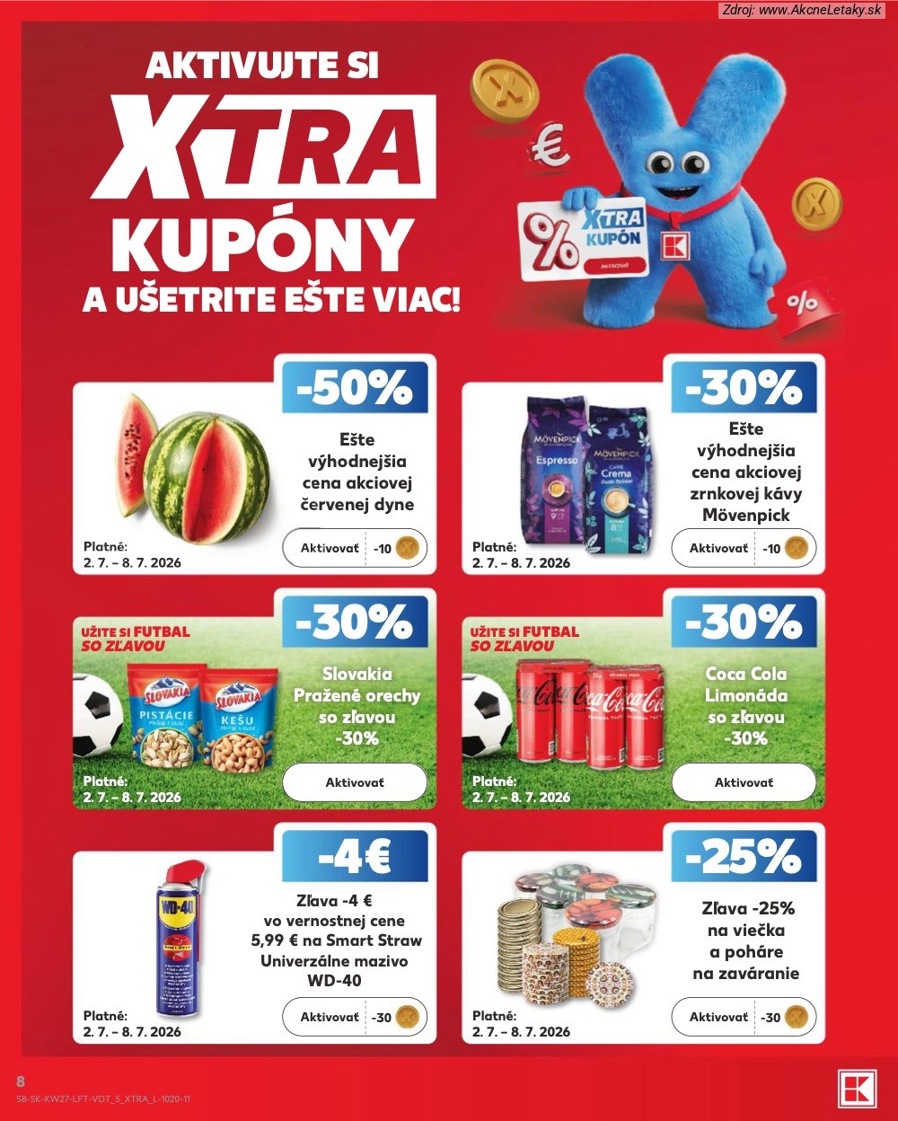 Leták Kaufland (2. 7. - 8. 7. 2026) - strana 8 z 80