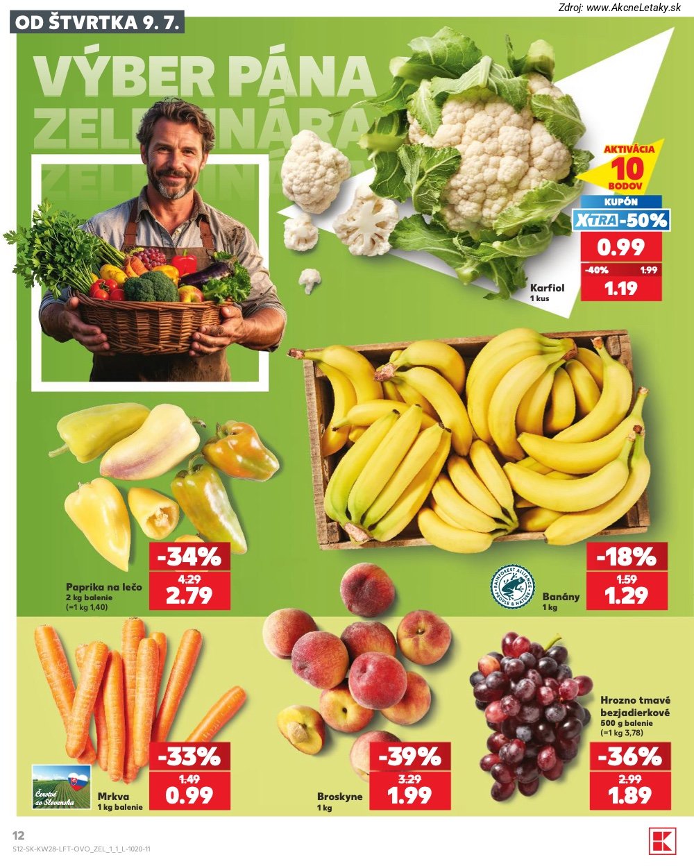 Leták Kaufland (9. 7. - 15. 7. 2026) - strana 12 z 82