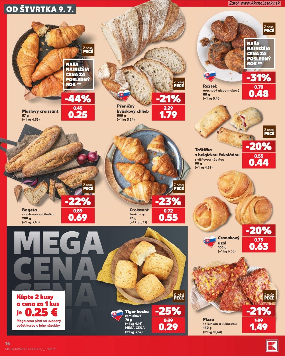 Leták Kaufland (9. 7. - 15. 7. 2026) - strana 16 z 82