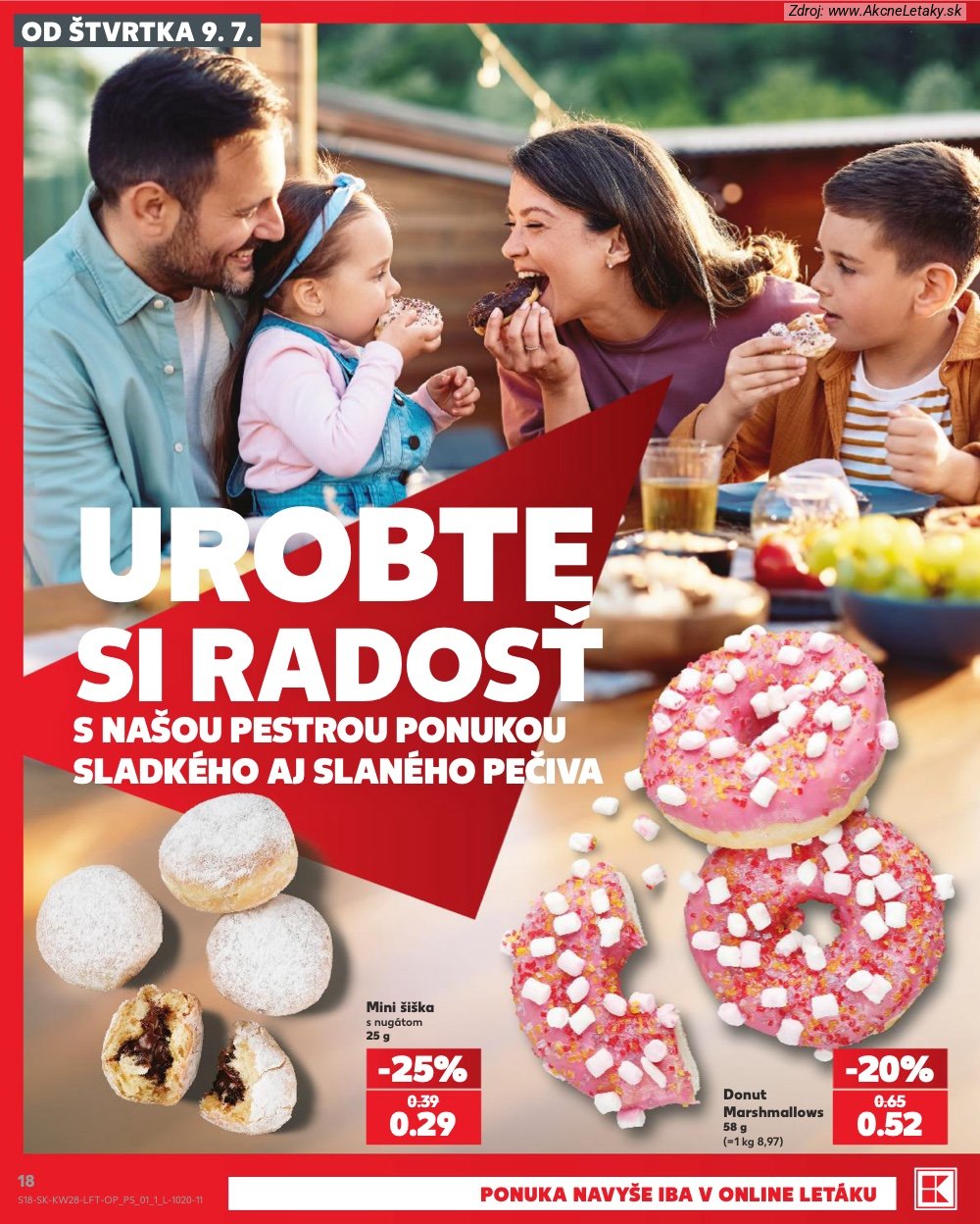 Leták Kaufland (9. 7. - 15. 7. 2026) - strana 18 z 82