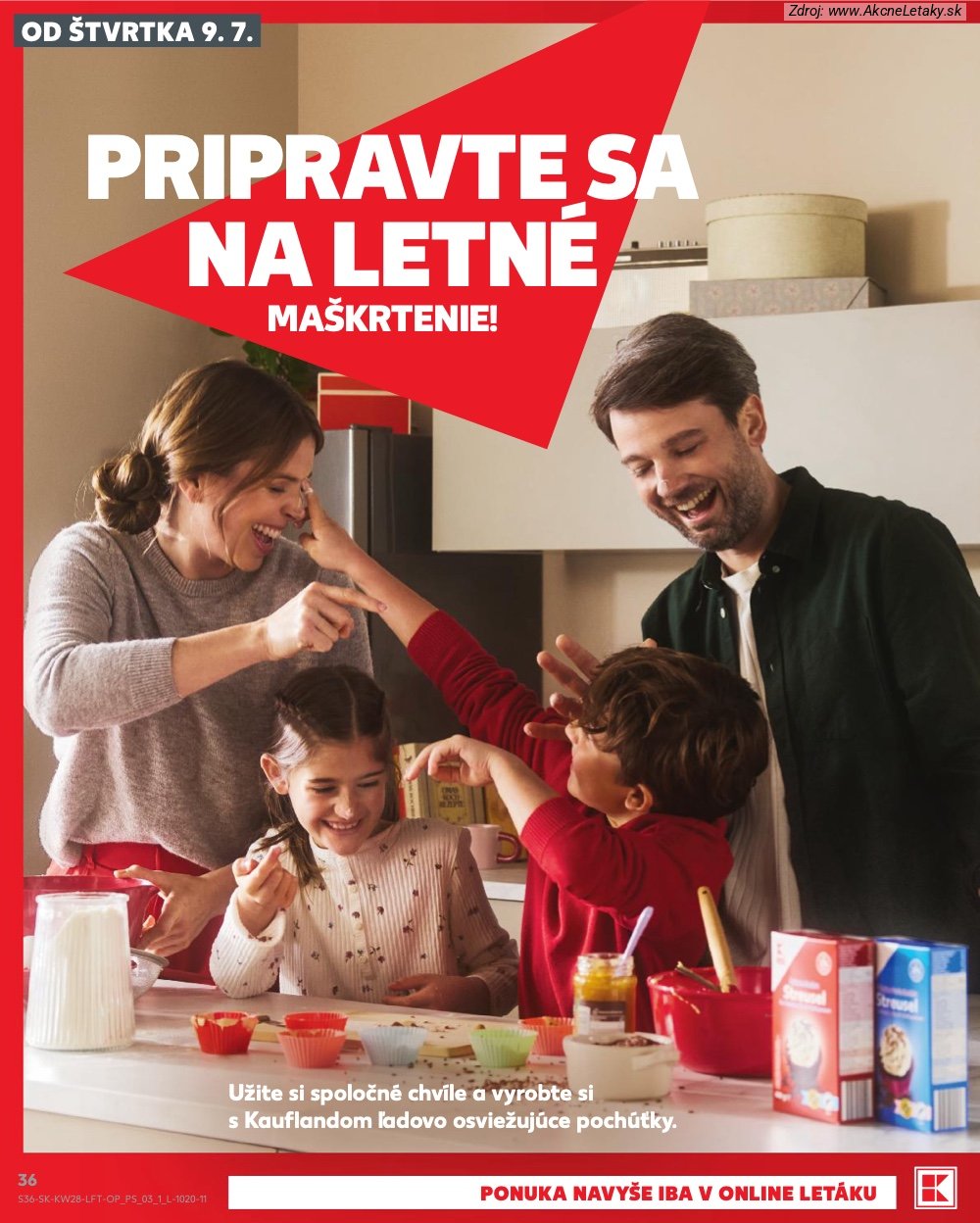 Leták Kaufland (9. 7. - 15. 7. 2026) - strana 36 z 82
