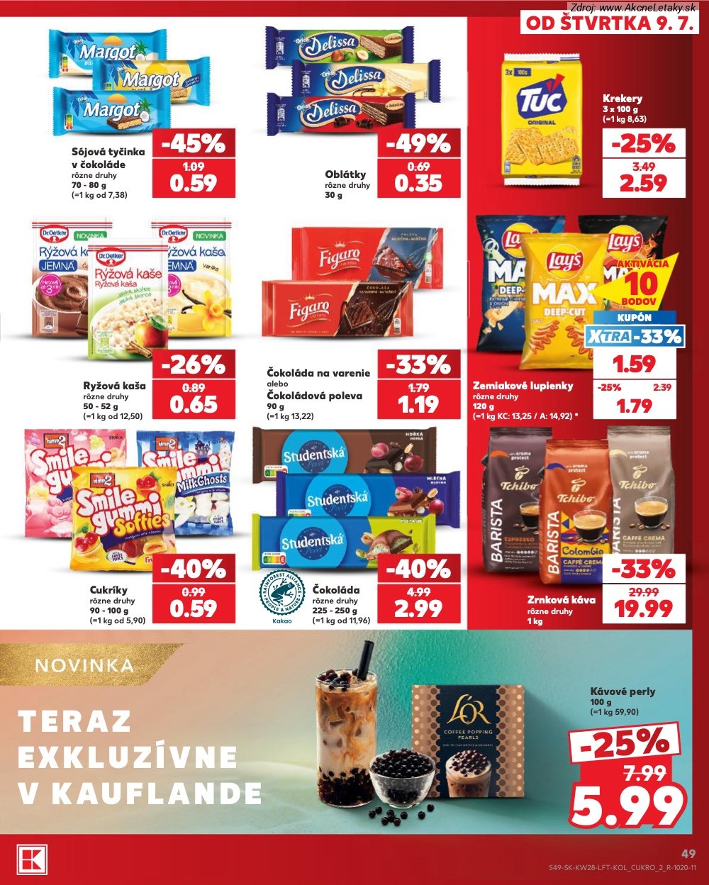 Leták Kaufland (9. 7. - 15. 7. 2026) - strana 49 z 82