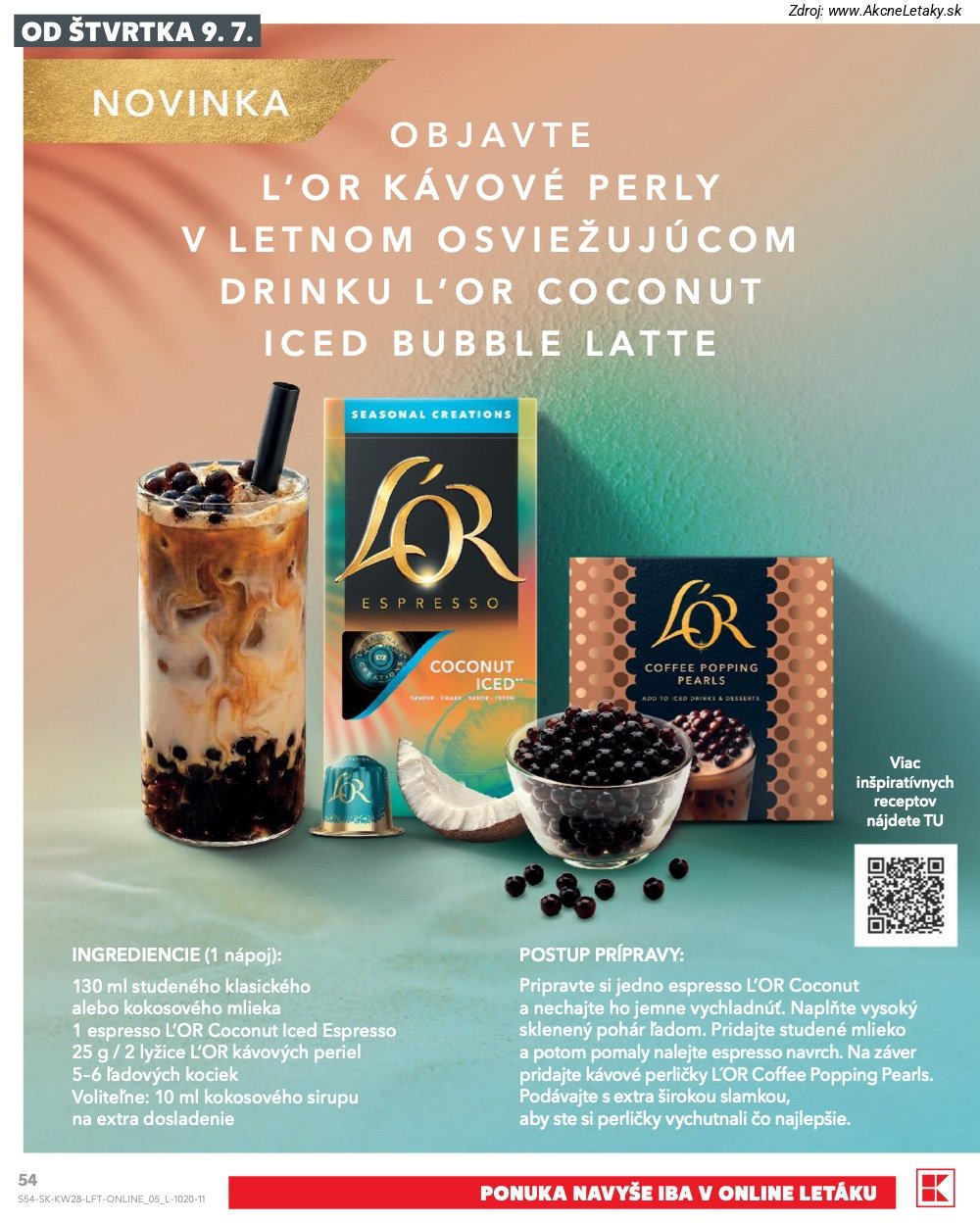 Leták Kaufland (9. 7. - 15. 7. 2026) - strana 54 z 82