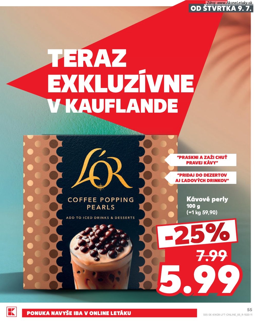 Leták Kaufland (9. 7. - 15. 7. 2026) - strana 55 z 82