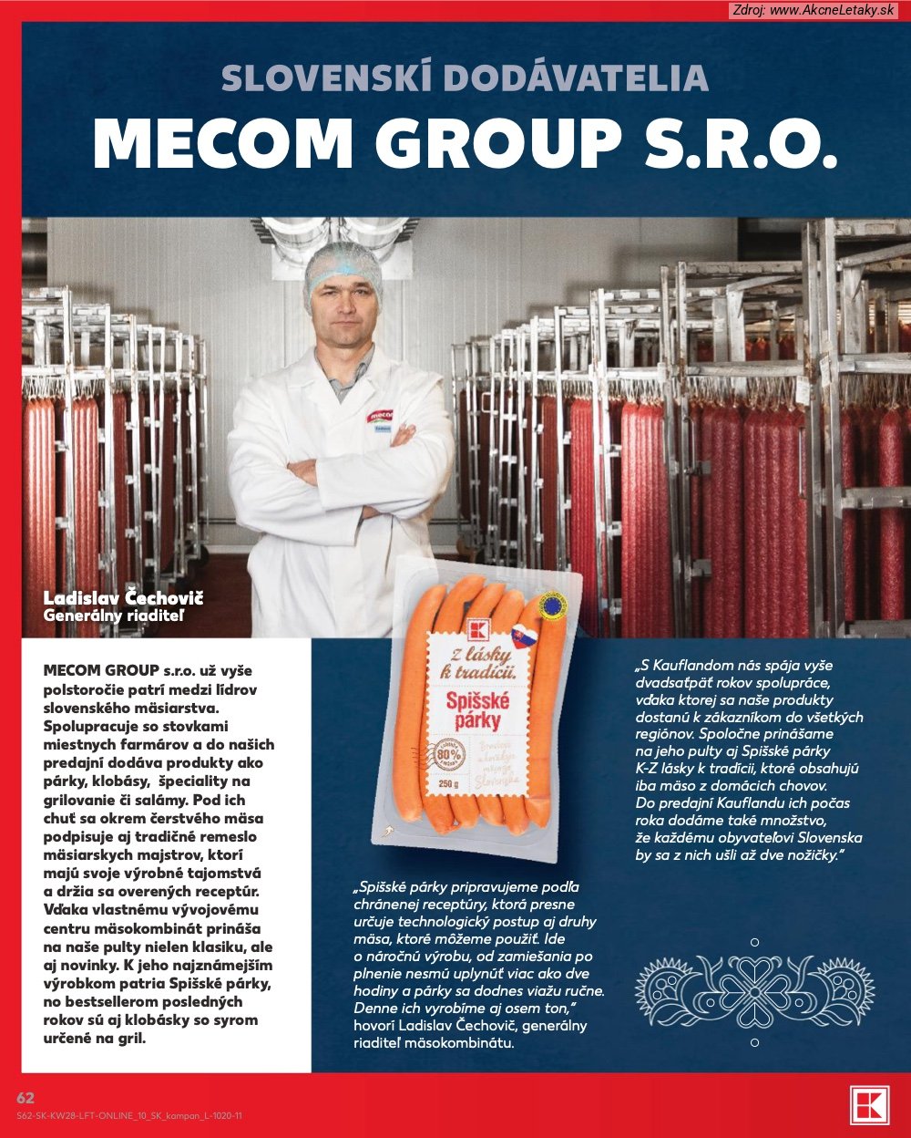 Leták Kaufland (9. 7. - 15. 7. 2026) - strana 62 z 82