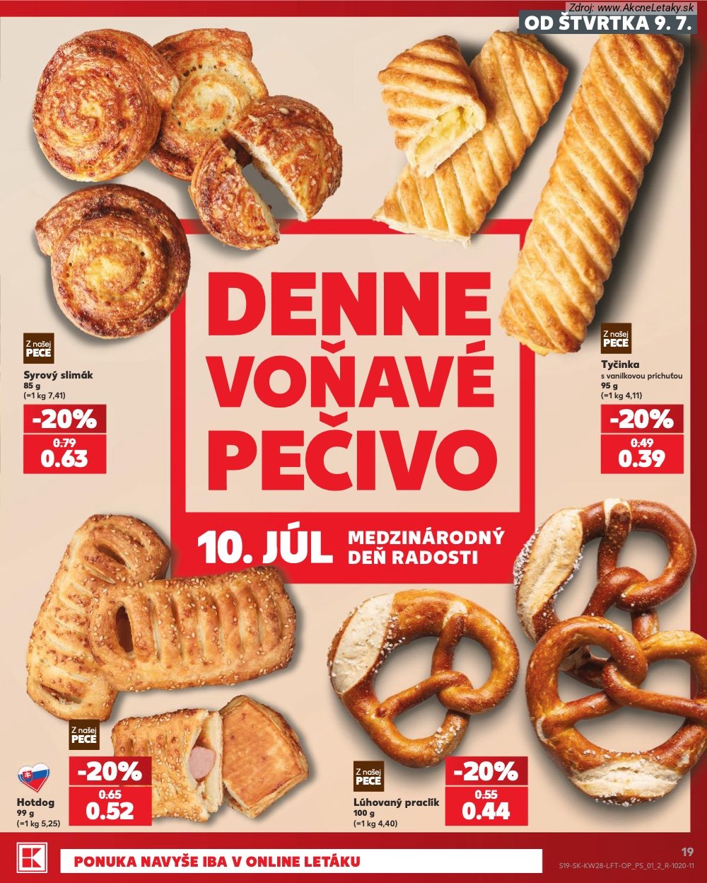 Leták Kaufland (9. 7. - 15. 7. 2026) - strana 19 z 82