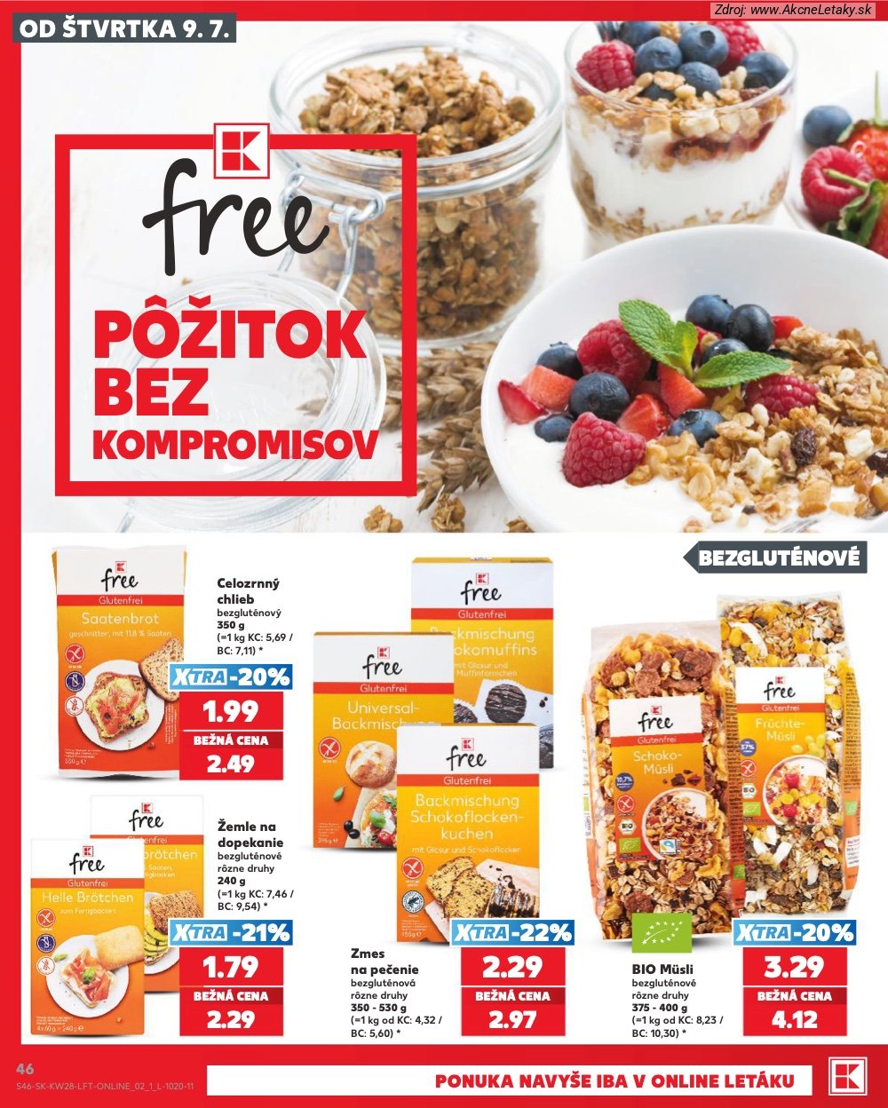 Leták Kaufland (9. 7. - 15. 7. 2026) - strana 46 z 82