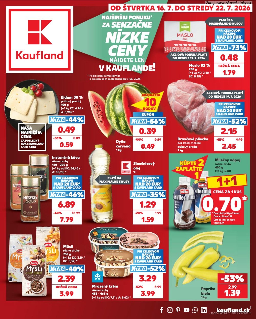 Leták Kaufland - strana 1