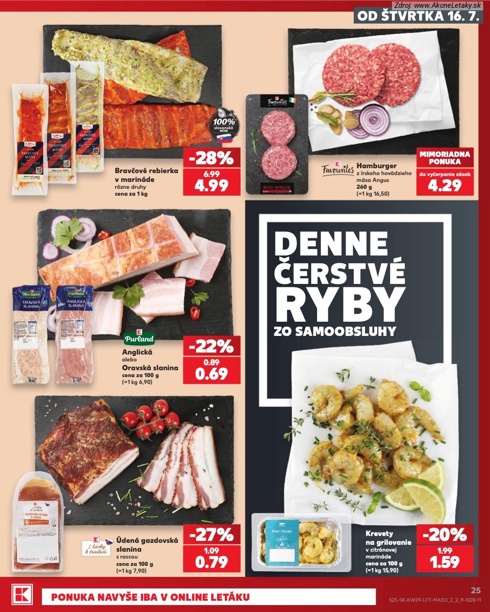 Leták Kaufland (16. 7. - 22. 7. 2026) - strana 25 z 86