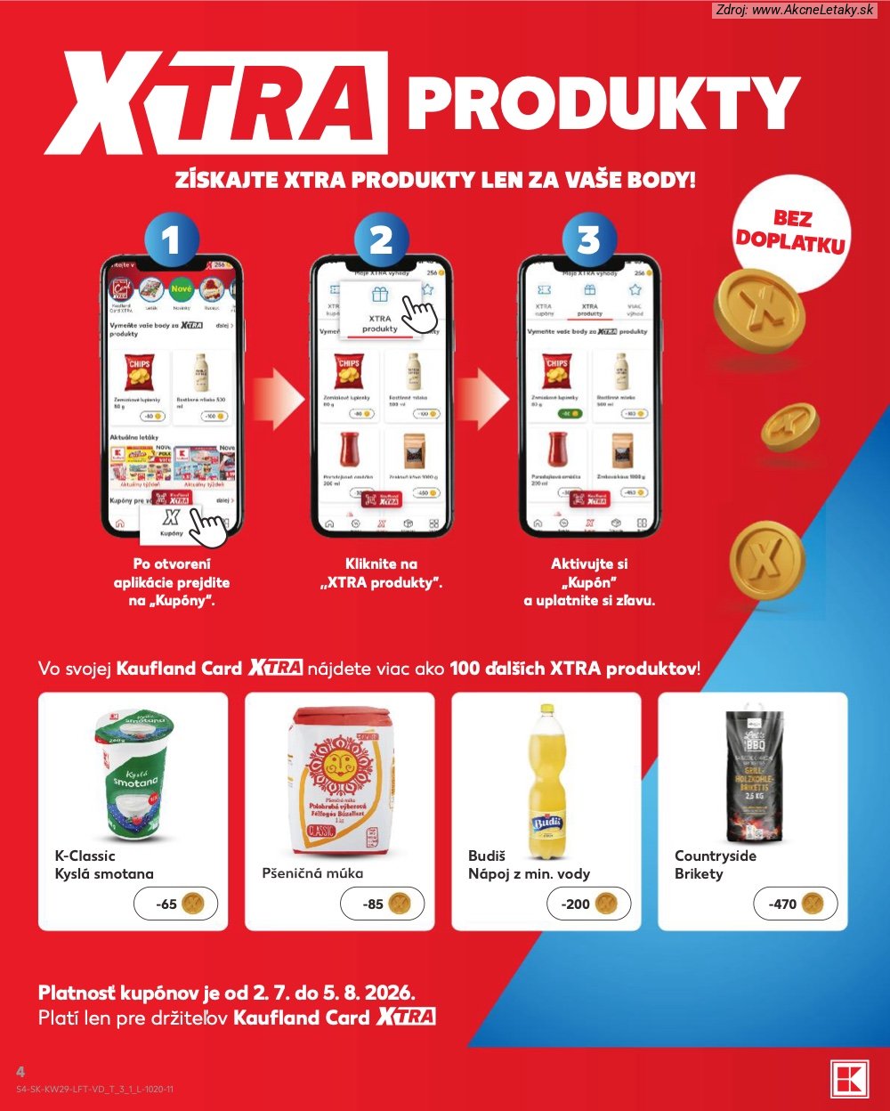 Leták Kaufland (16. 7. - 22. 7. 2026) - strana 4 z 86