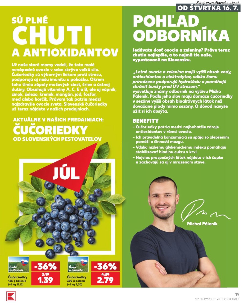 Leták Kaufland (16. 7. - 22. 7. 2026) - strana 19 z 86
