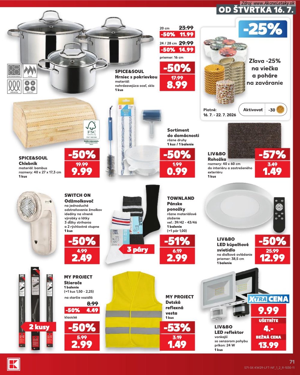 Leták Kaufland - strana 71