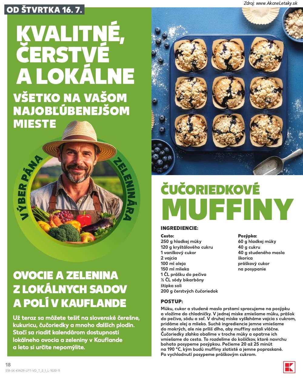 Leták Kaufland (16. 7. - 22. 7. 2026) - strana 18 z 86