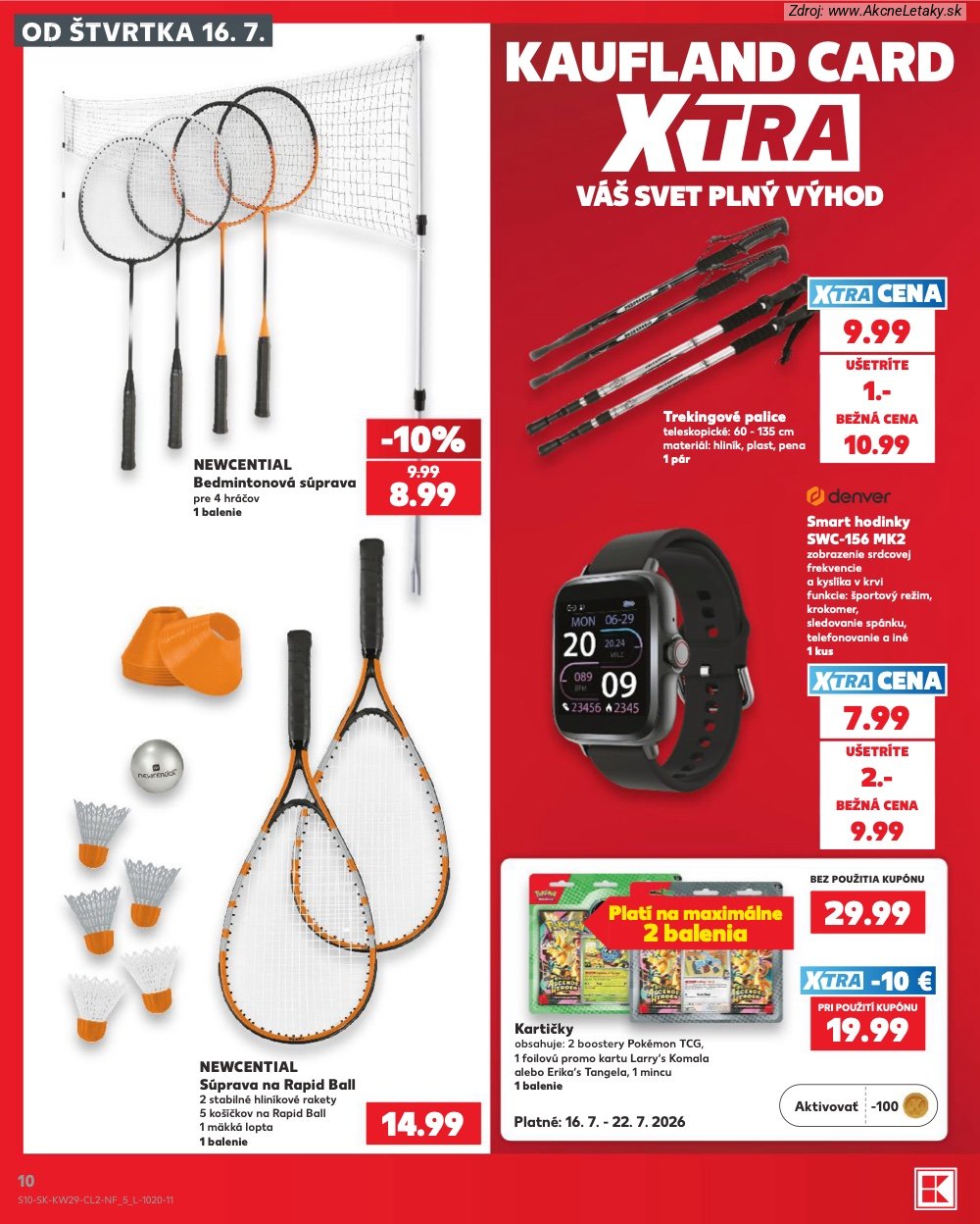 Leták Kaufland (16. 7. - 22. 7. 2026) - strana 10 z 14