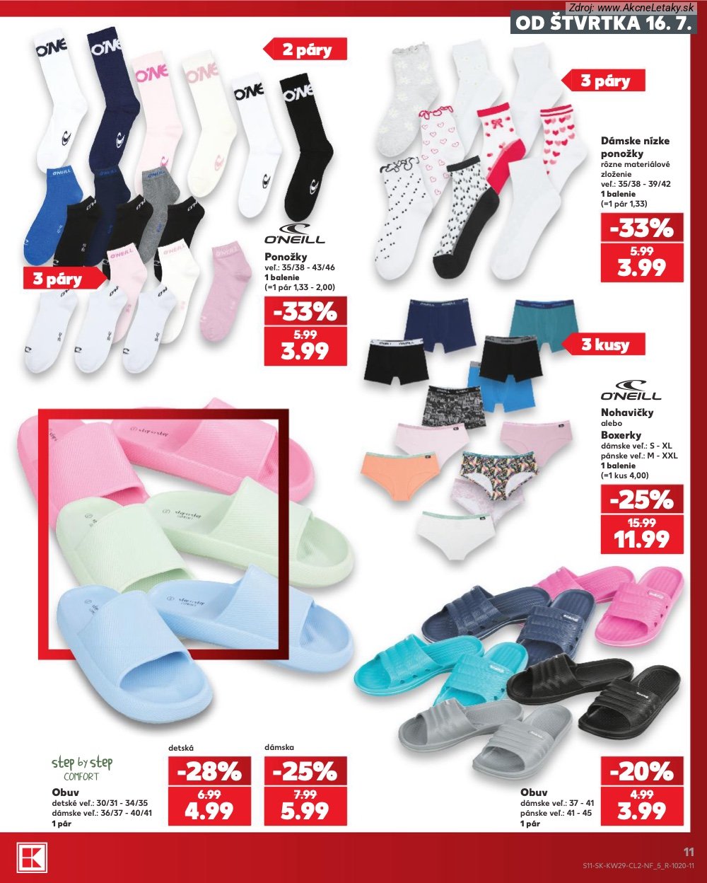 Leták Kaufland (16. 7. - 22. 7. 2026) - strana 11 z 14