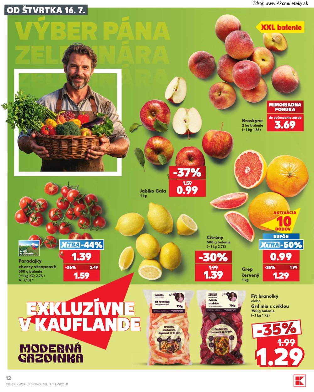 Leták Kaufland (16. 7. - 22. 7. 2026) - strana 12 z 86