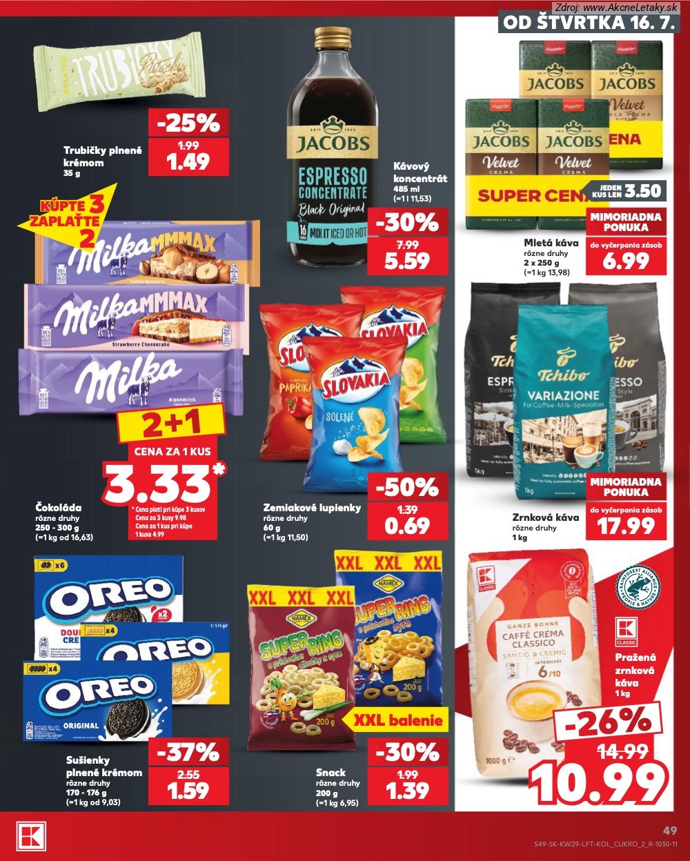Leták Kaufland (16. 7. - 22. 7. 2026) - strana 49 z 86