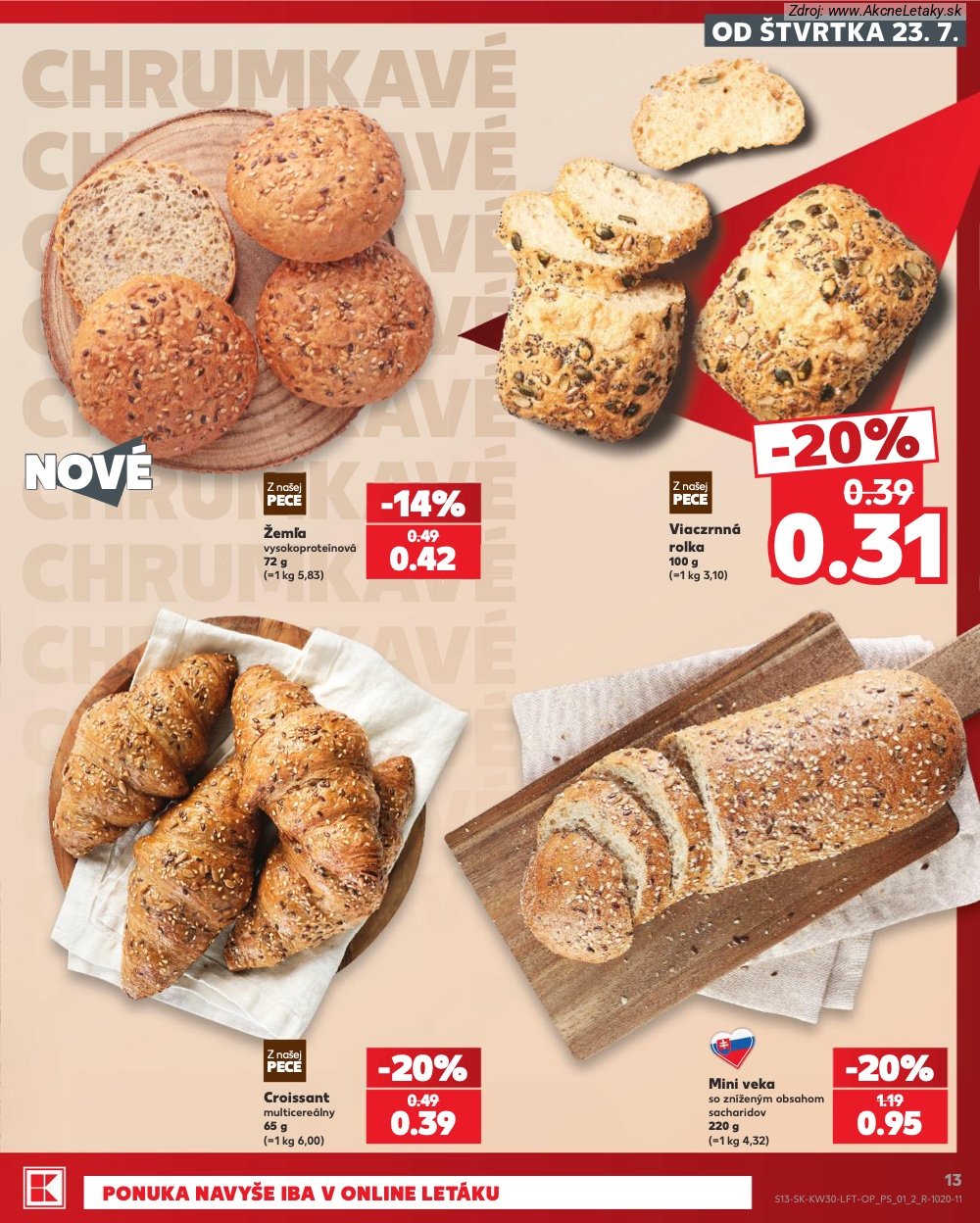 Leták Kaufland (23. 7. - 29. 7. 2026) - strana 13 z 74