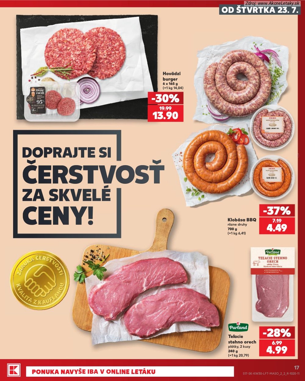 Strana 14 - leták Kaufland (23. 7. - 29. 7. 2026)