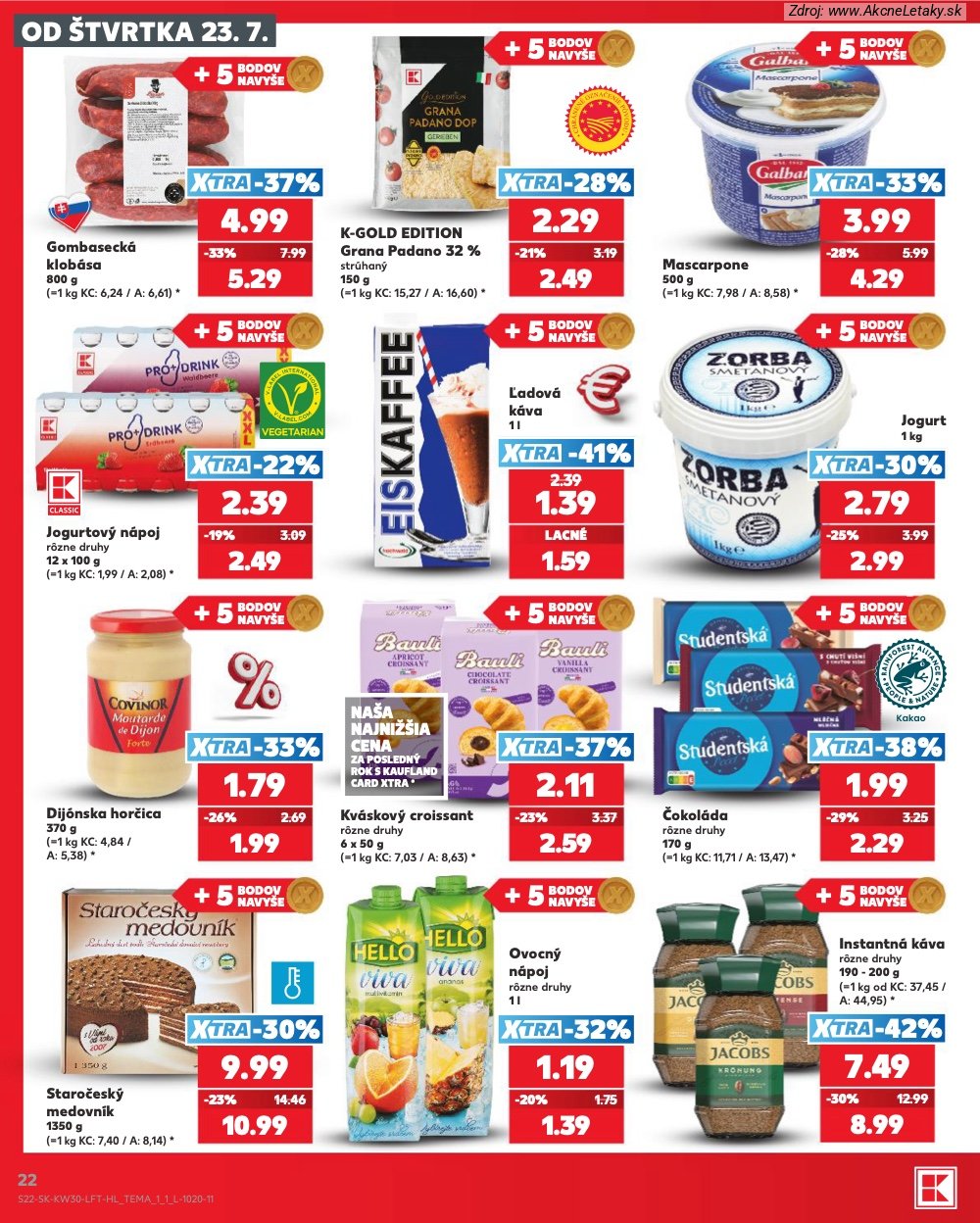 Strana 21 - leták Kaufland (23. 7. - 29. 7. 2026)