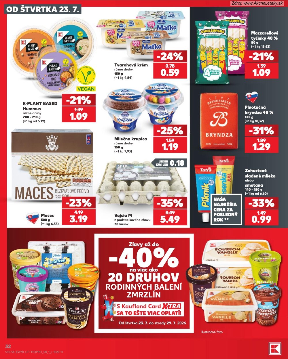 Strana 40 - leták Kaufland (23. 7. - 29. 7. 2026)