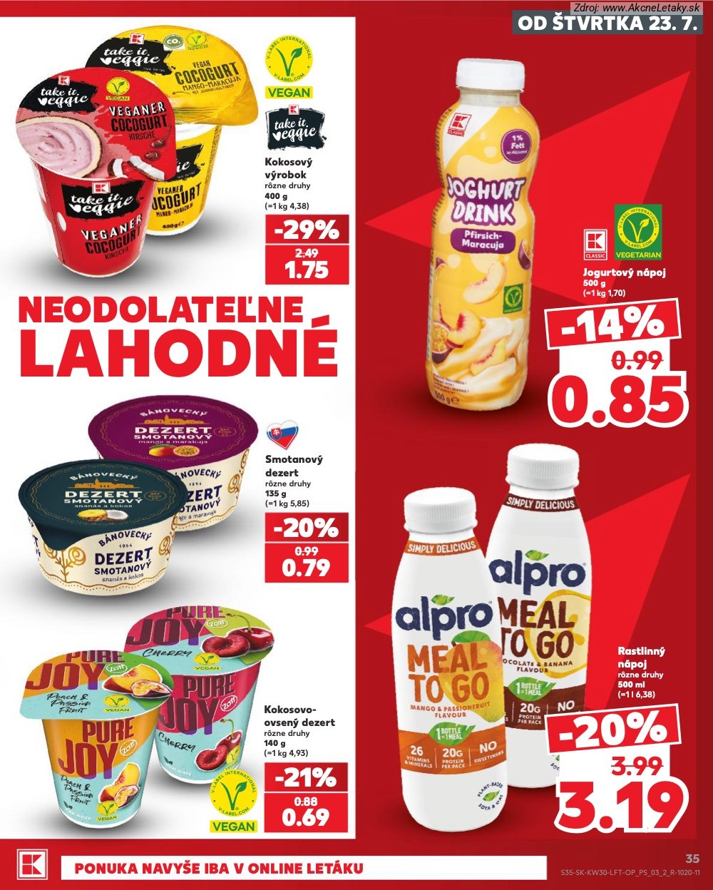 Strana 17 - leták Kaufland (23. 7. - 29. 7. 2026)