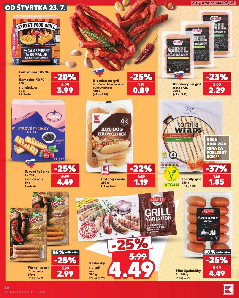Strana 12 - leták Kaufland (23. 7. - 29. 7. 2026)