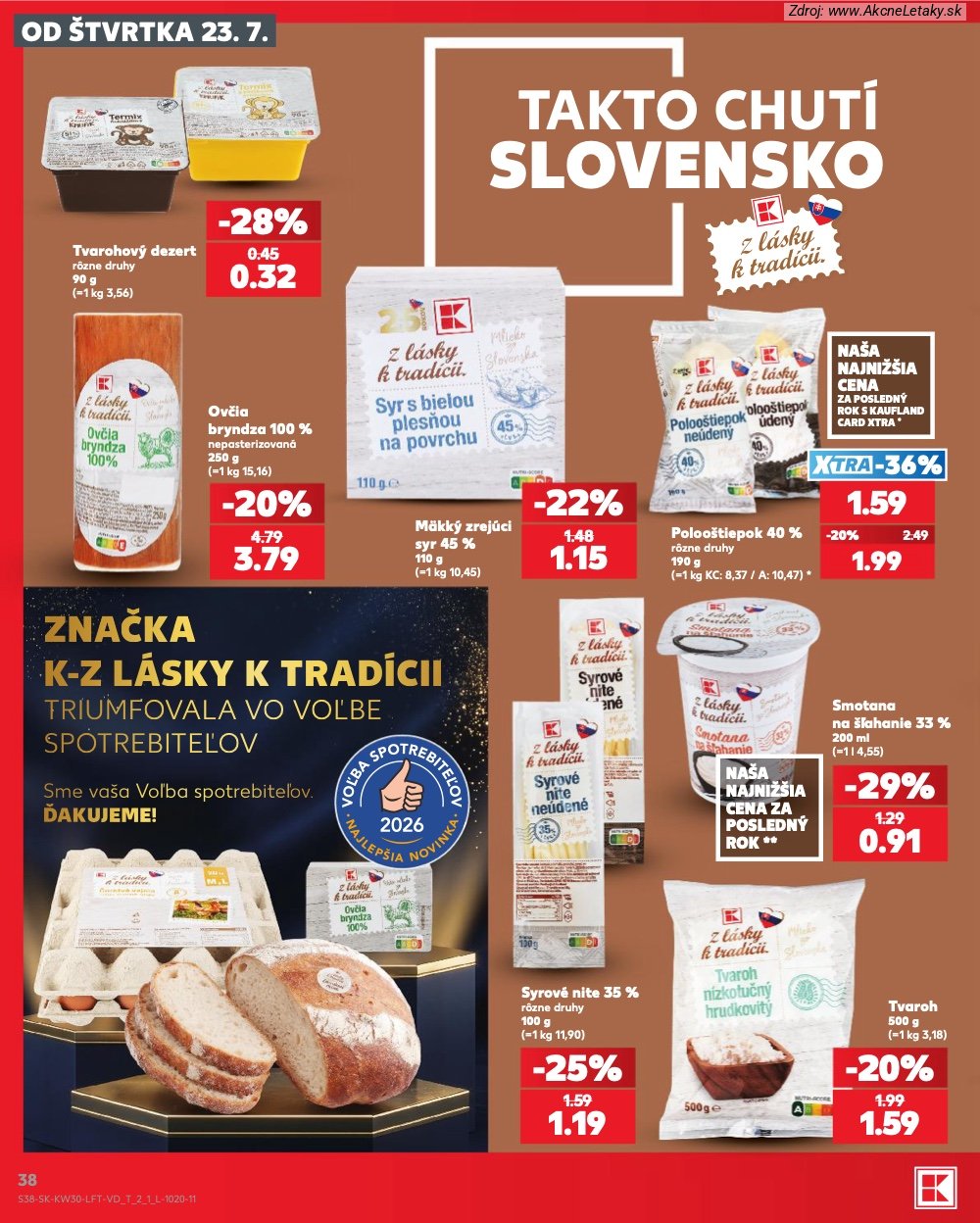 Strana 16 - leták Kaufland (23. 7. - 29. 7. 2026)