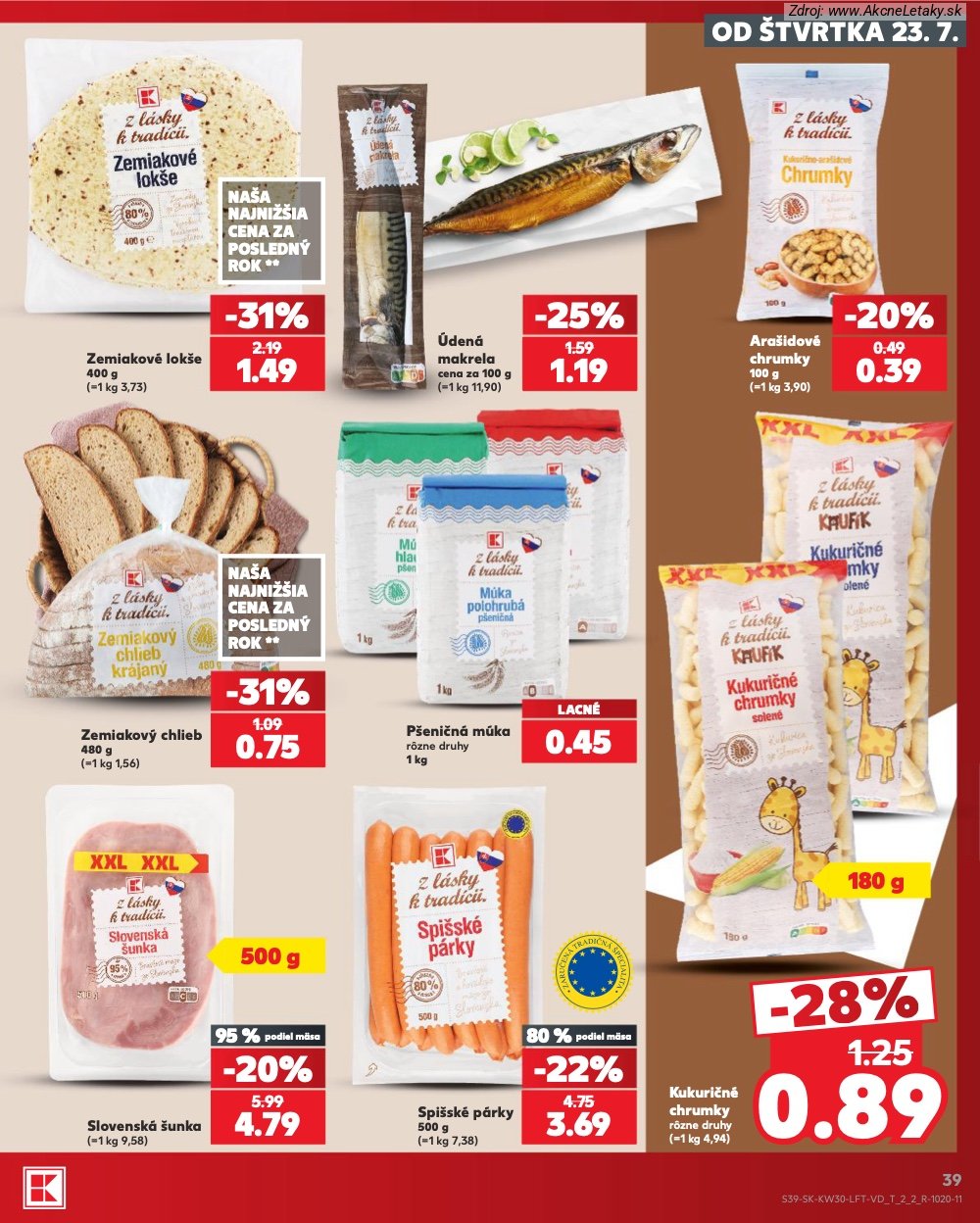 Strana 15 - leták Kaufland (23. 7. - 29. 7. 2026)