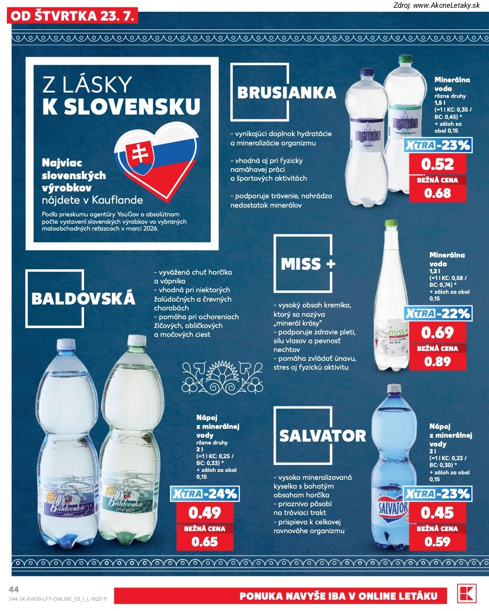 Strana 10 - leták Kaufland (23. 7. - 29. 7. 2026)