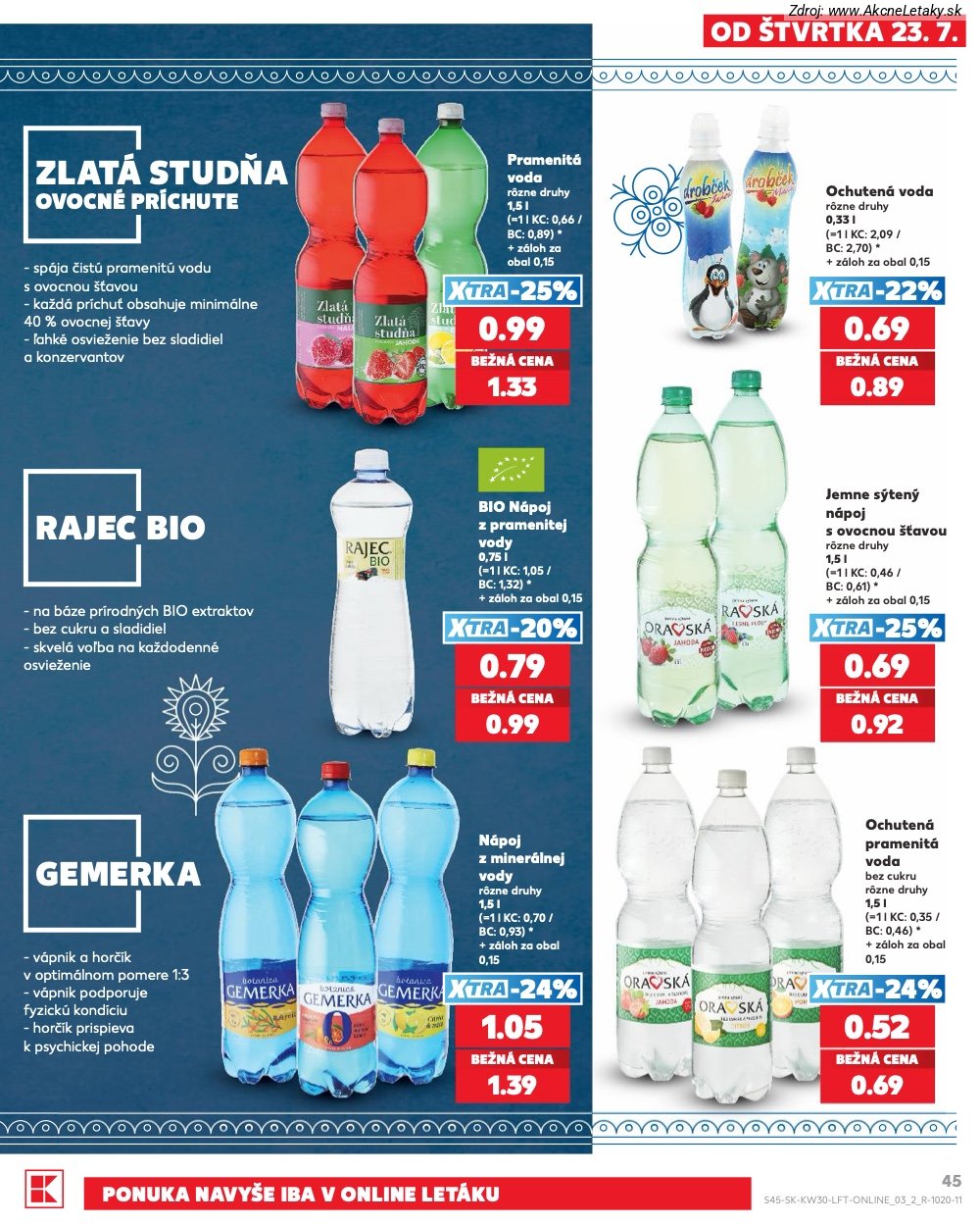 Strana 8 - leták Kaufland (23. 7. - 29. 7. 2026)