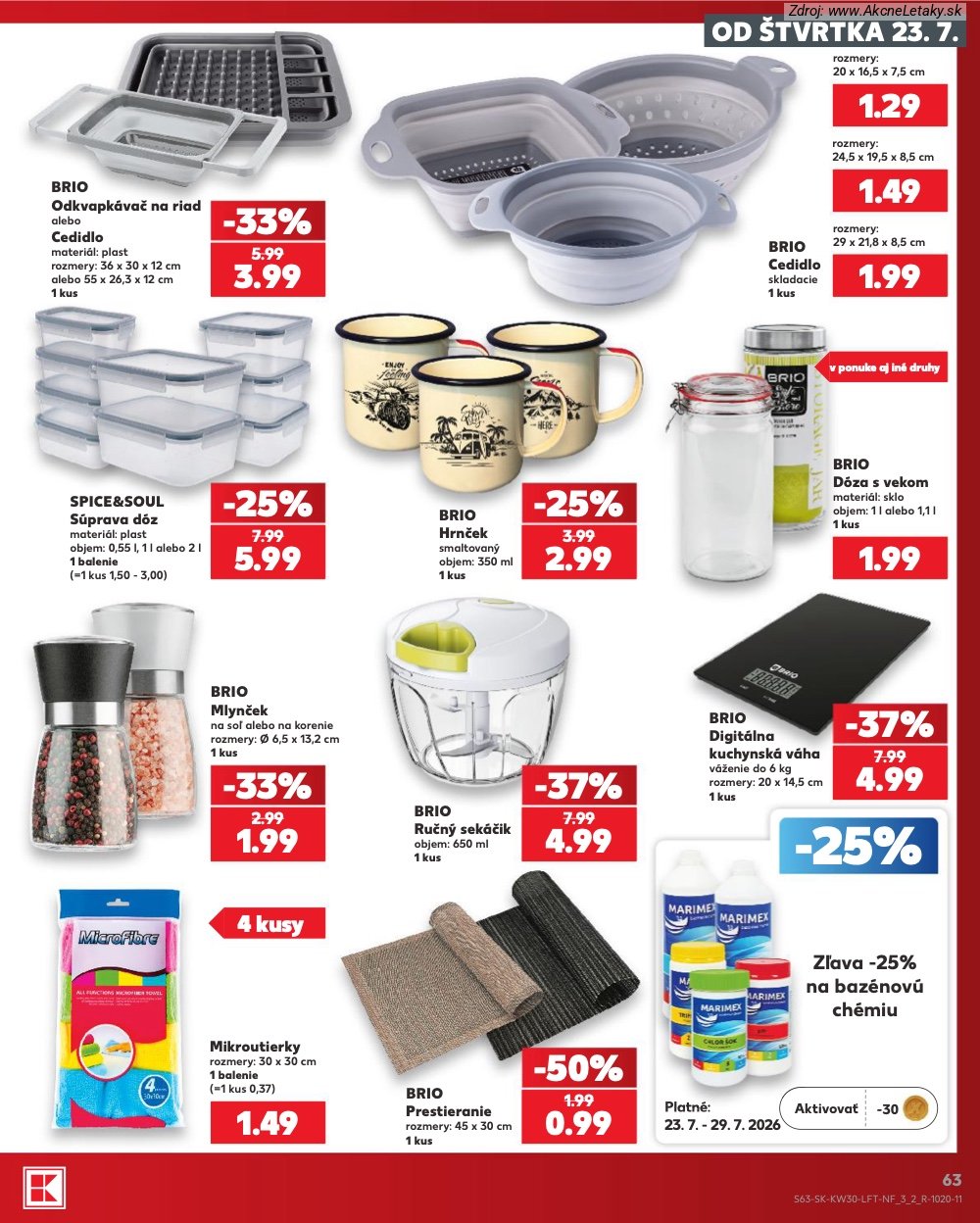 Strana 19 - leták Kaufland (23. 7. - 29. 7. 2026)