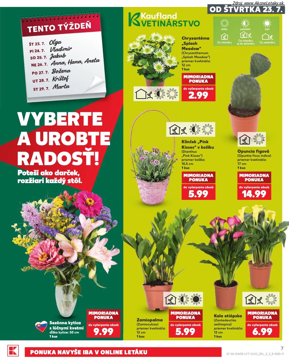 Leták Kaufland (23. 7. - 29. 7. 2026) - strana 7 z 74