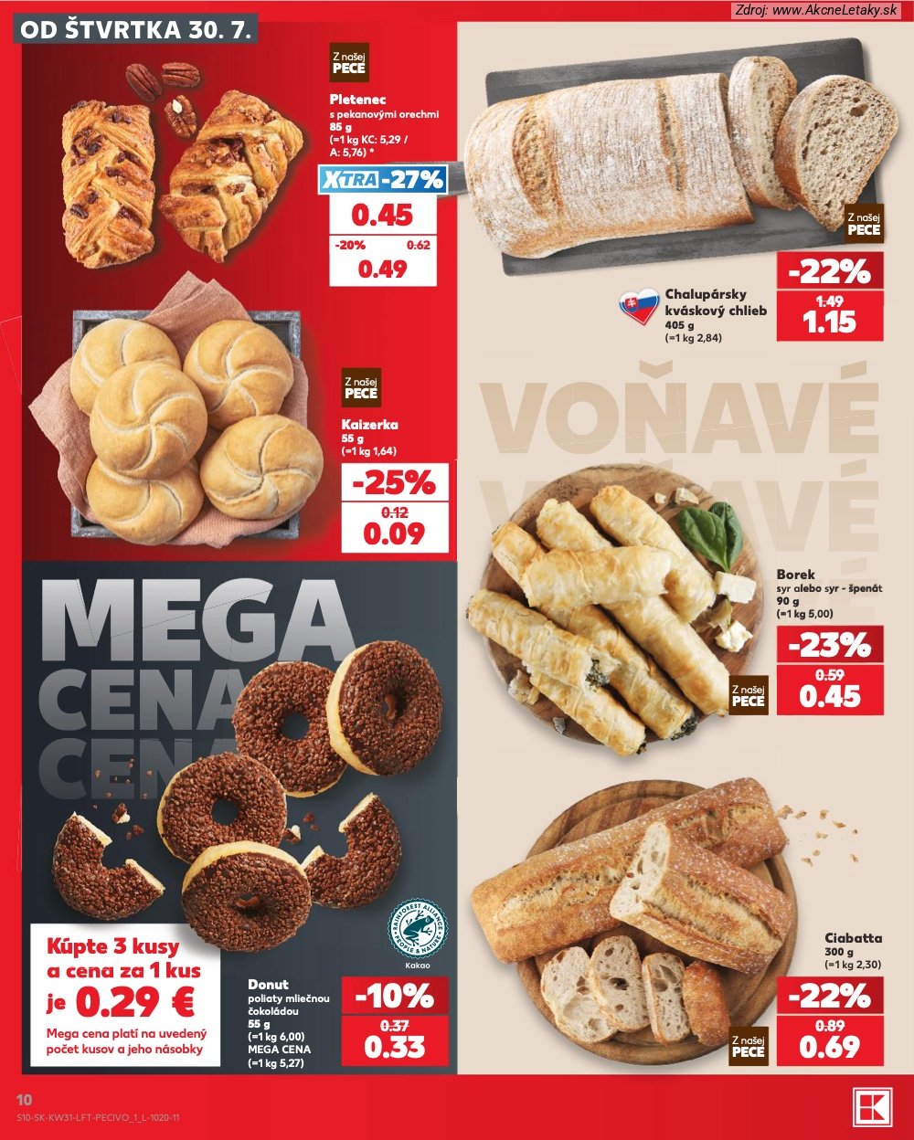 Leták Kaufland (30. 7. - 5. 8. 2026) - strana 10 z 74