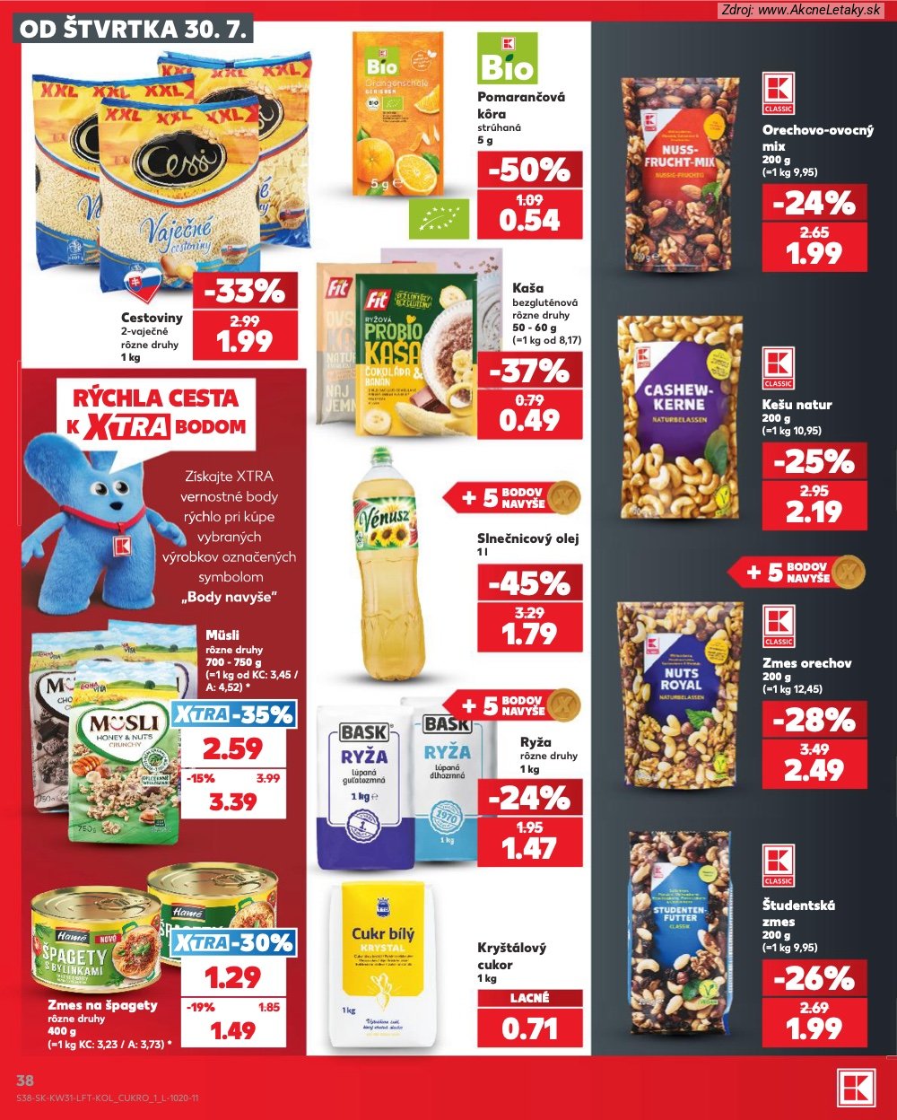 Leták Kaufland (30. 7. - 5. 8. 2026) - strana 38 z 74