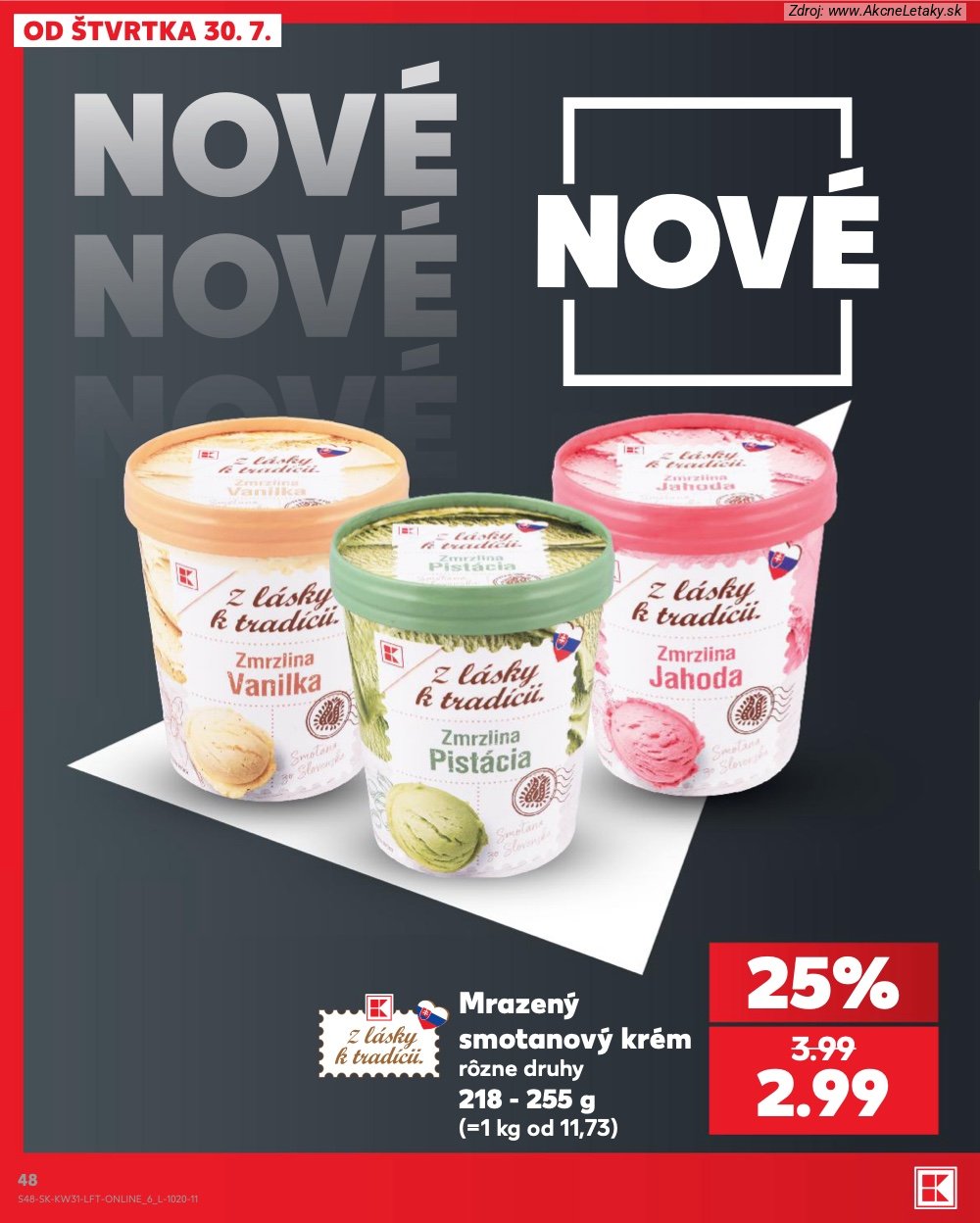 Leták Kaufland (30. 7. - 5. 8. 2026) - strana 48 z 74