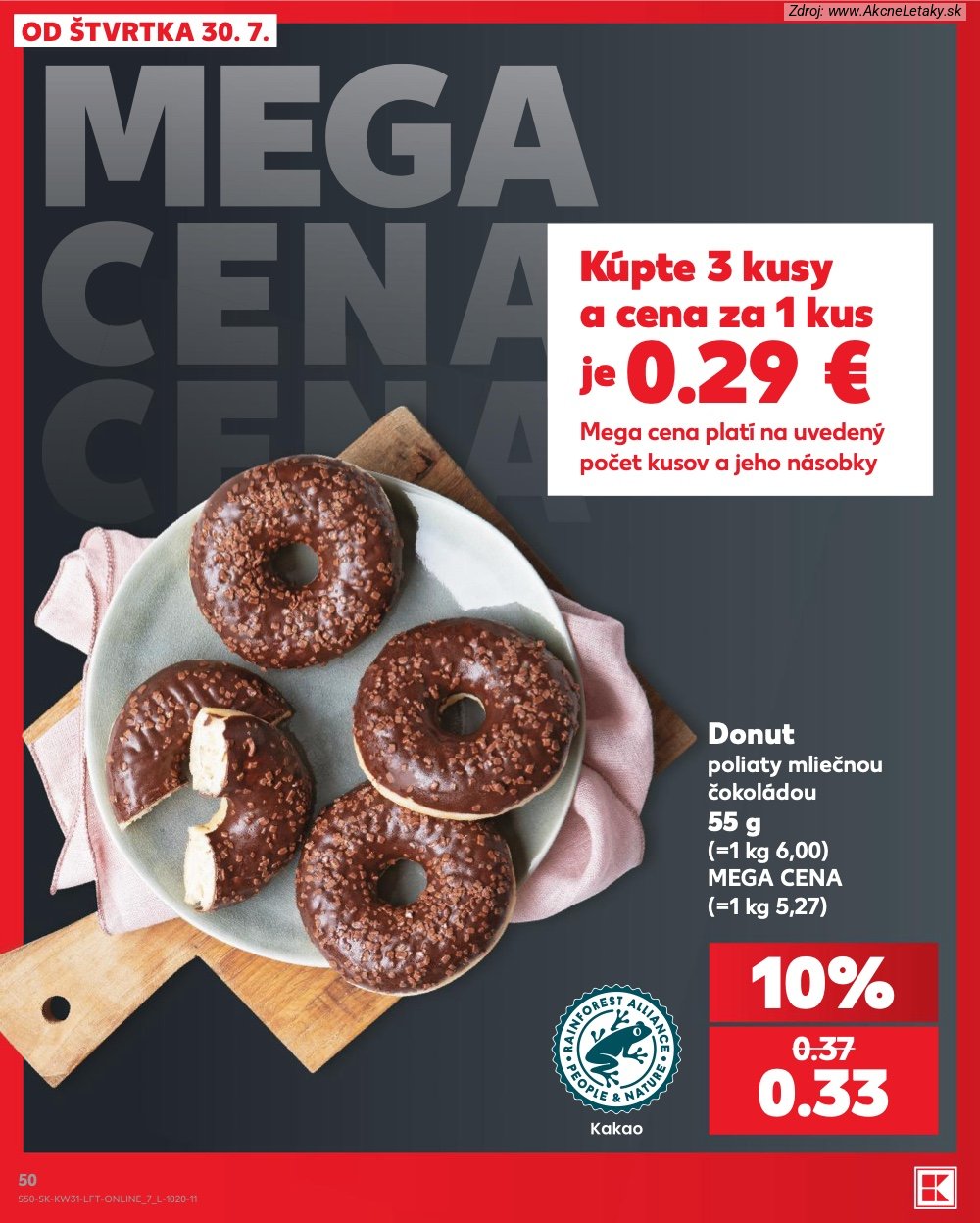 Leták Kaufland (30. 7. - 5. 8. 2026) - strana 50 z 74
